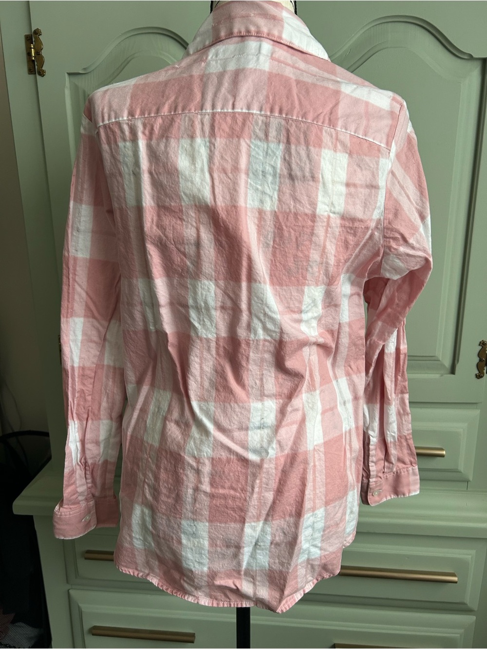 Pendleton Pink and White Striped Collar Shirt - Picture 3 of 4